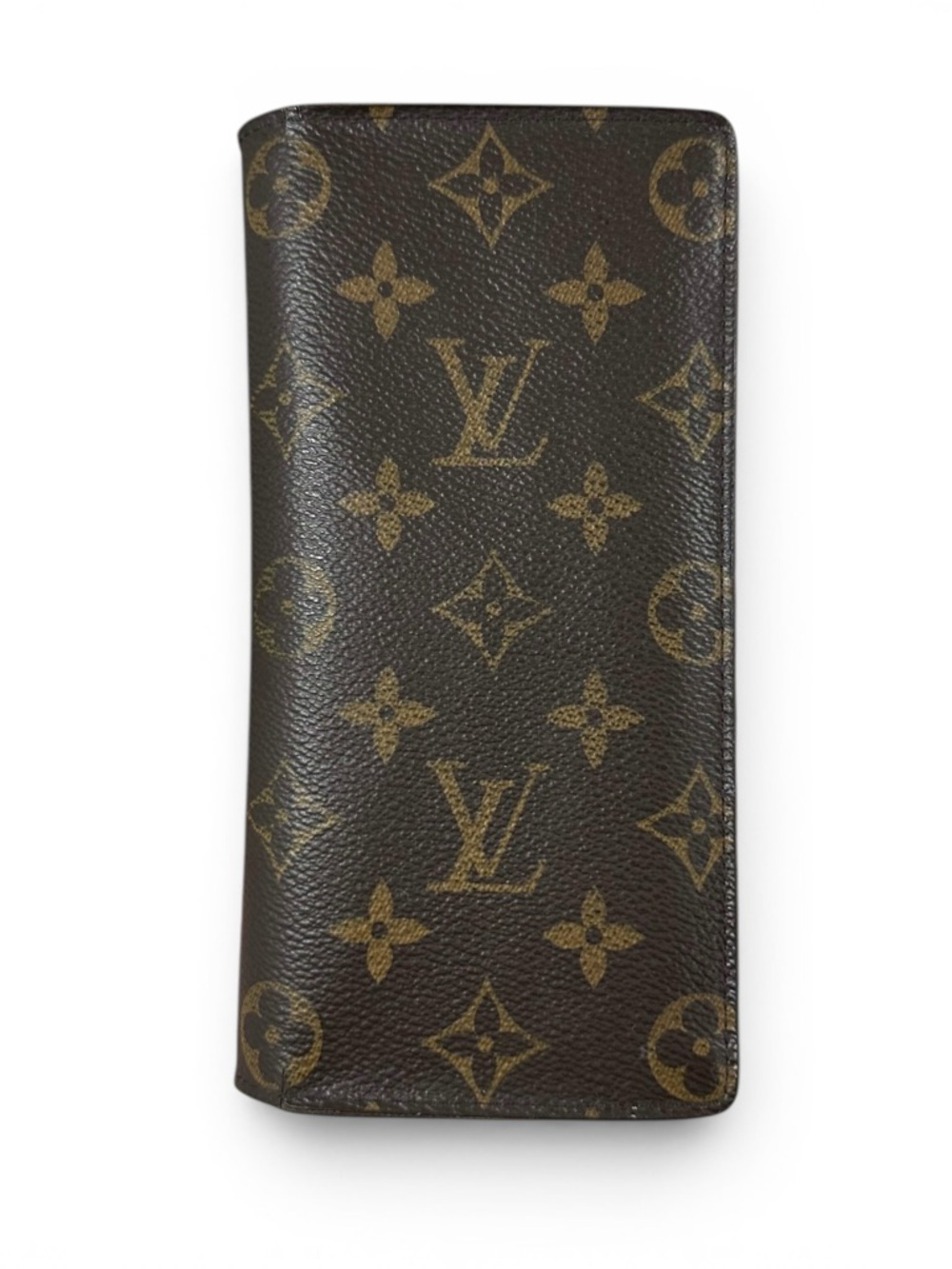 Louis Vuitton Monogram Leather Brazza Long Wallet